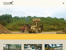 Tablet Screenshot of agervasioconstruction.com